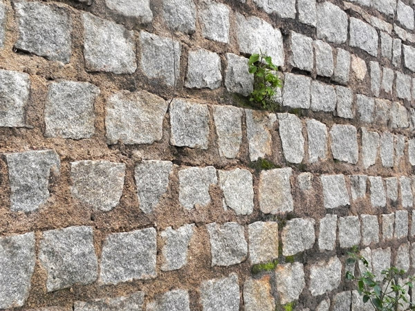 High resolution stone-wall texture