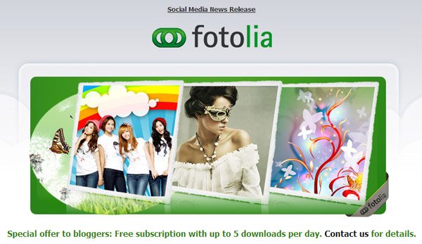 Giveaway: ‘Stock Photos for Bloggers’ subscription from Fotolia