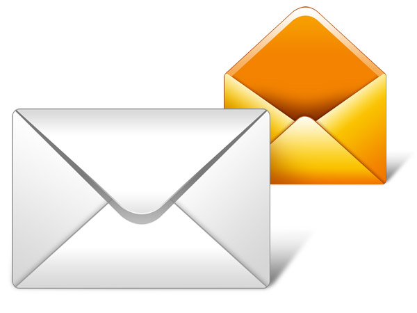 Email icon PSD