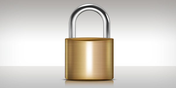 Lock icon (PSD & PNG)