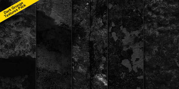 Intense dark grunge textures