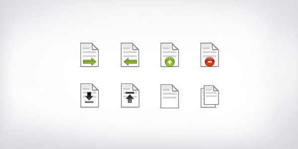 Vector file icons (PSD)