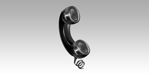 Telephone icon (PSD)