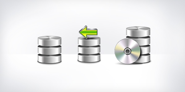 Database Backup Icons (PSD & PNG)