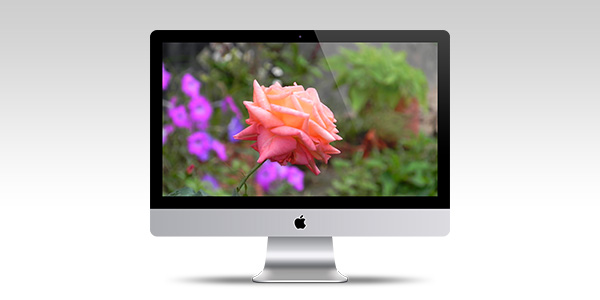 Apple iMac 27″ Mockup PSD Template