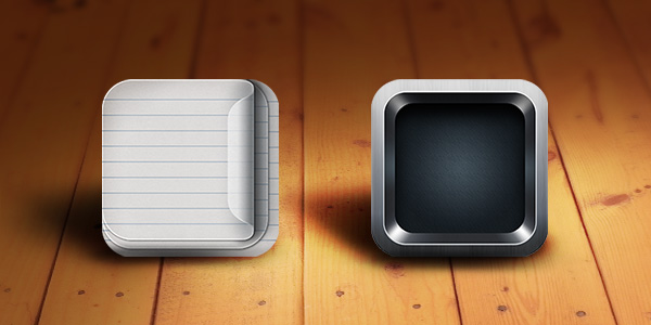 Retina-Ready iOS App Icon Templates (PSD)