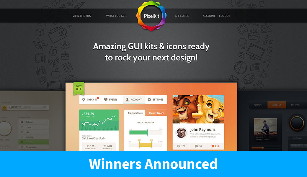 Winners Announced: 3 Annual Membership Subscriptions to PixelKit