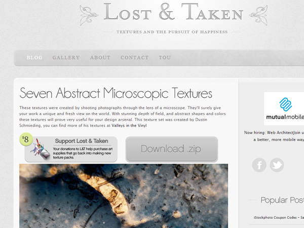 12 Websites to Download Free Textures & Patterns