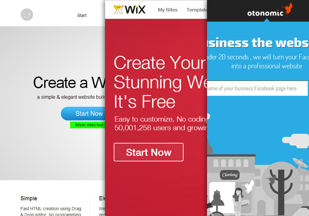 3 Online Free Website Builders to Design a Beautiful Website