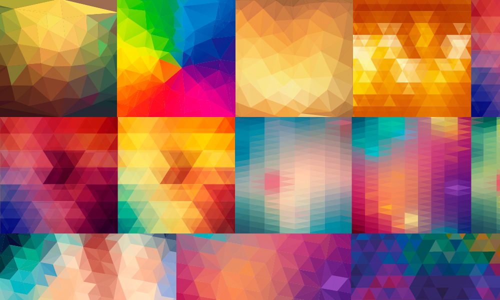 Exclusive Freebie: 24 Vector Polygon Backgrounds From Freepik