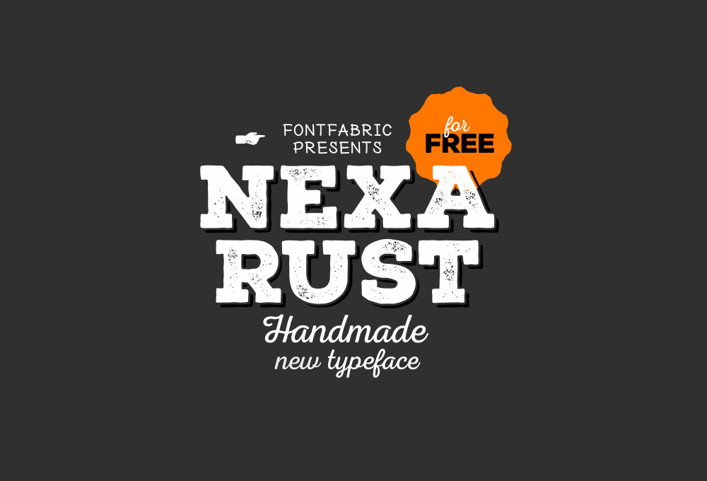 Nexa Rust 5 Free Fonts