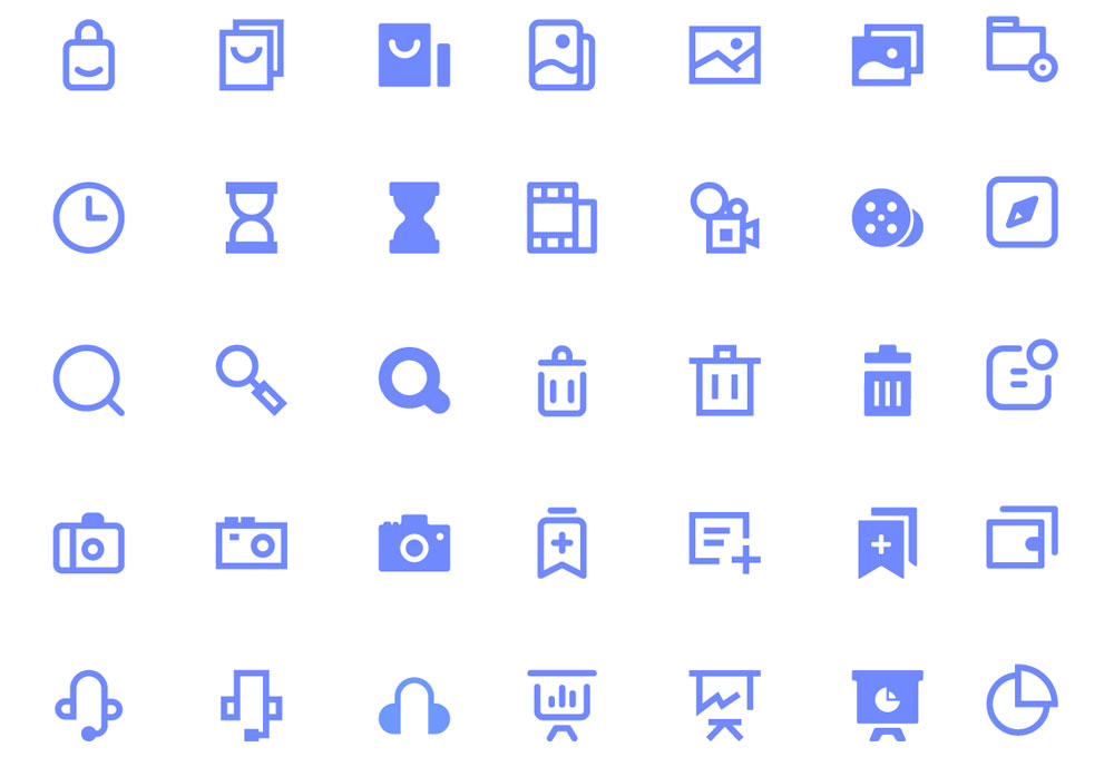 100 Free UI Icons