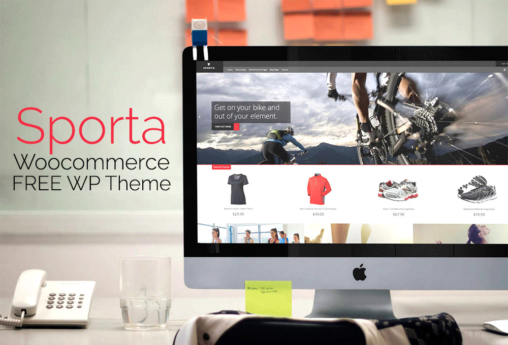 Sporta: FREE WordPress Responsive Ecommerce Theme