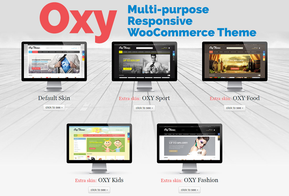 Giveaway: Win a Copy of OXY Multi-Purpose Responsive WooCommerce Theme