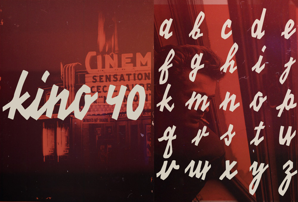 Kino 40: Free Font