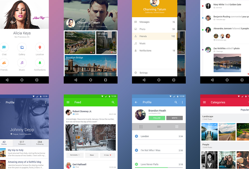 Free Android UI Kit