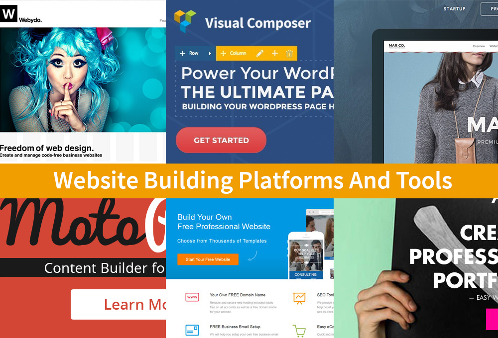 15 Website Building Platforms And Tools That Make You More Productive