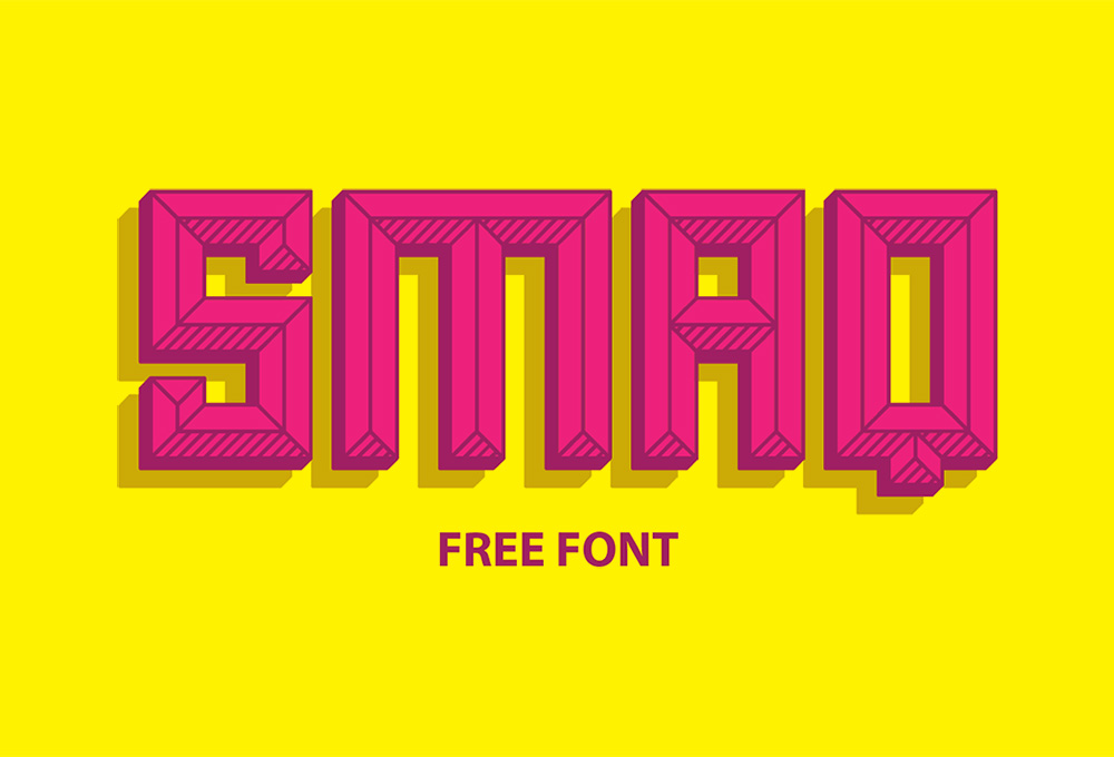 SMAQ: Free Font