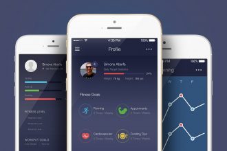 Free App UI Kit for Fitness