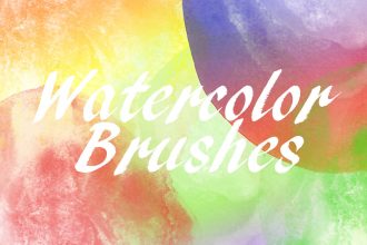 Free Photoshop Watercolor Brushes