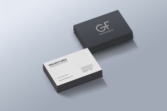 Free Business Card Mockup PSD