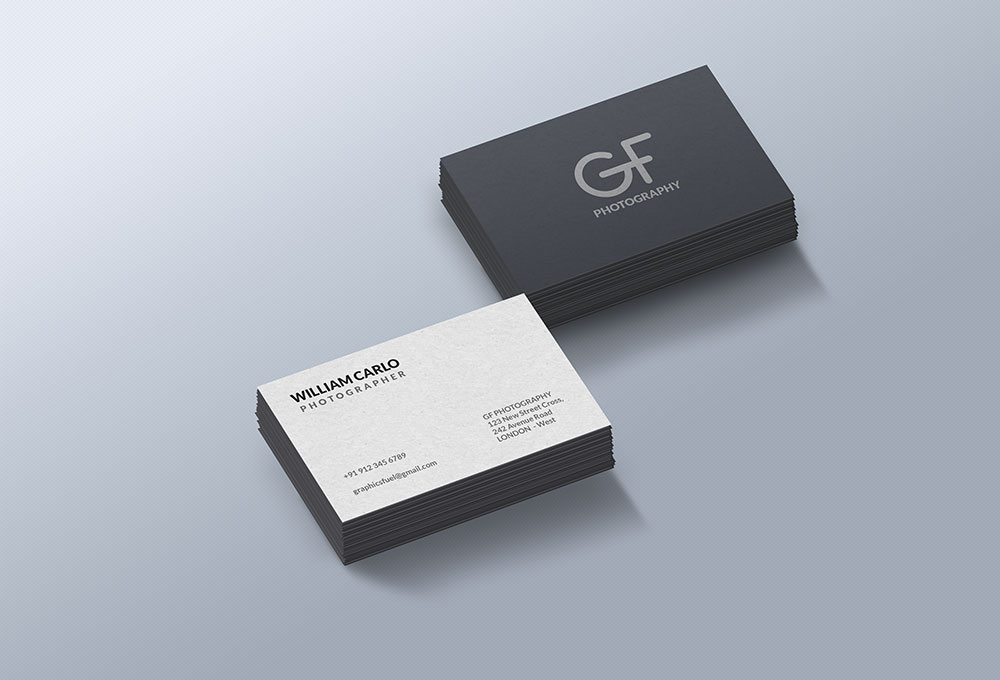 Free Business Card Mockup PSD