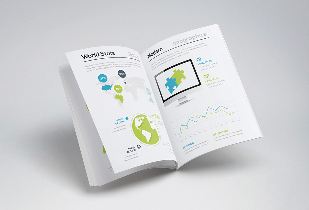 Free Infographic Brochure Template