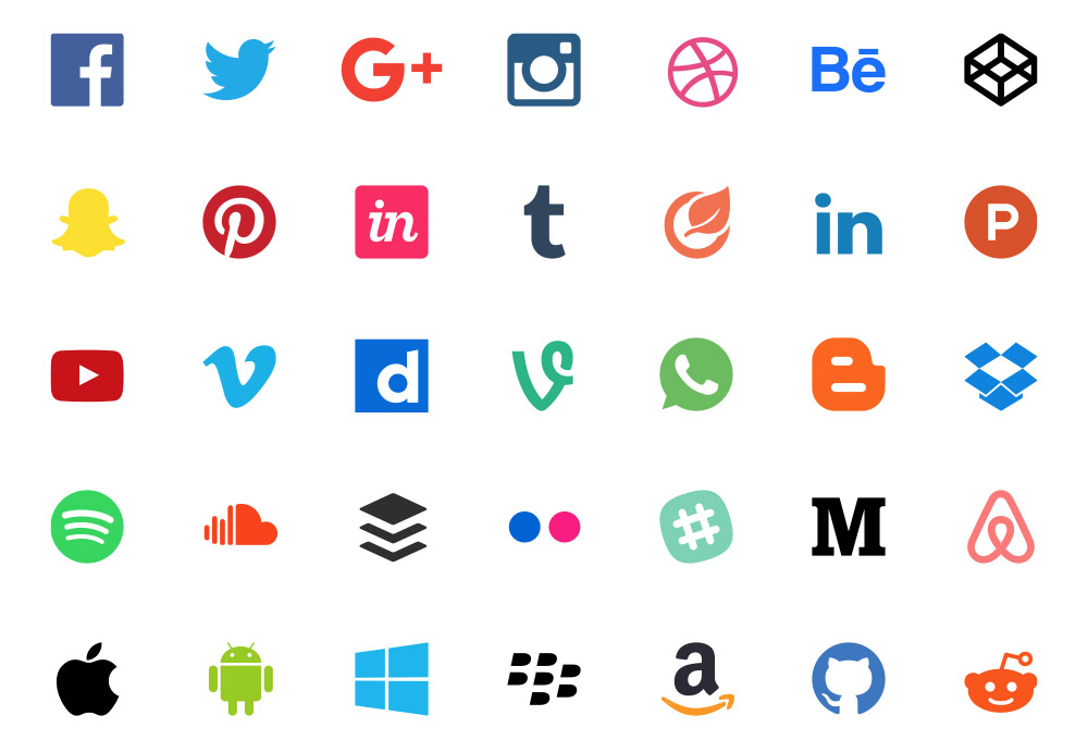 50+ Free Flat Icons