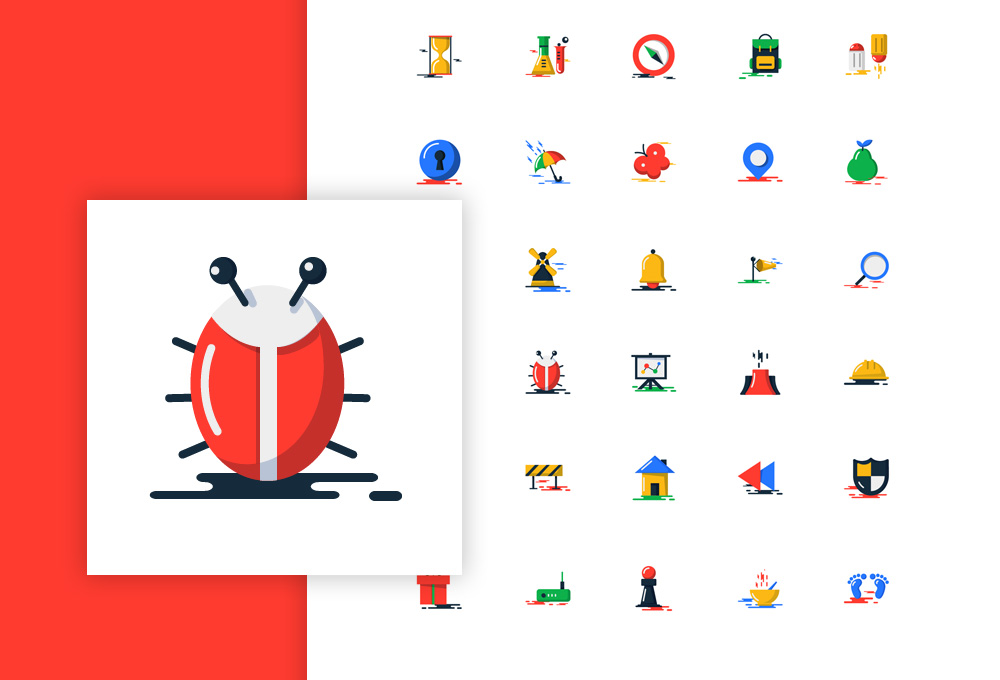 1000+ Free Flat Icons In Two Styles