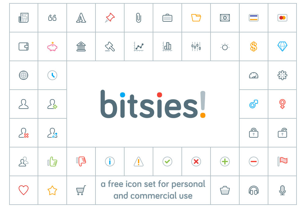 Bitsies: 140+ Free Icons