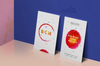 Business Card Mockup PSD