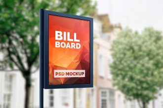 Free Billboard Mockup PSD