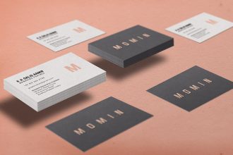 Free Business Card Mockup PSD