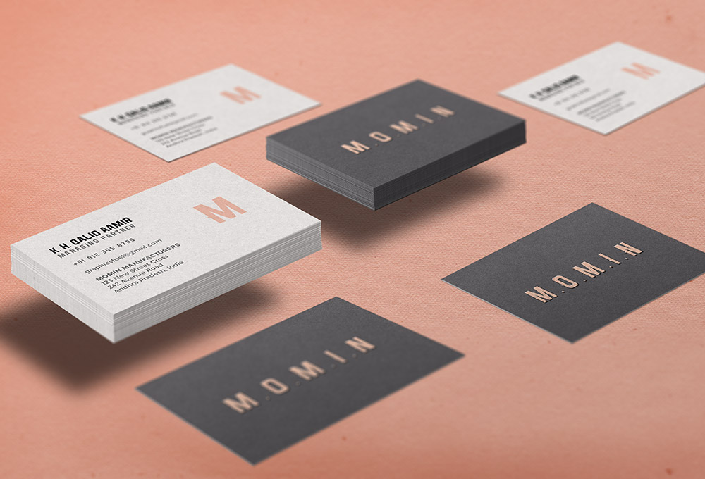 Business Card Mockup PSD