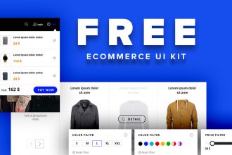 Free Ecommerce PSD Kit