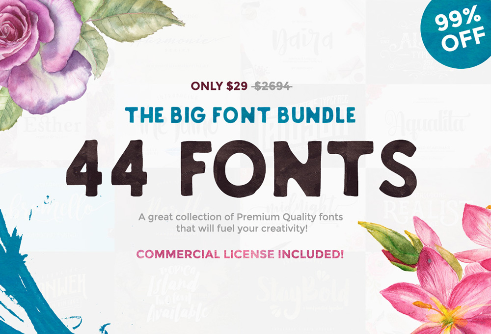 The Big Font Bundle