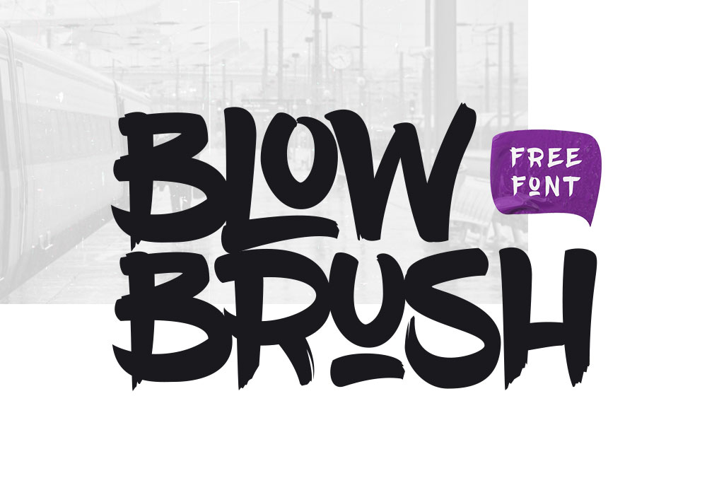 BlowBrush Free Font