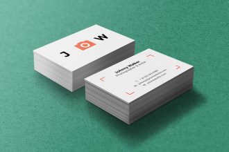 Business Cards Mockup PSD