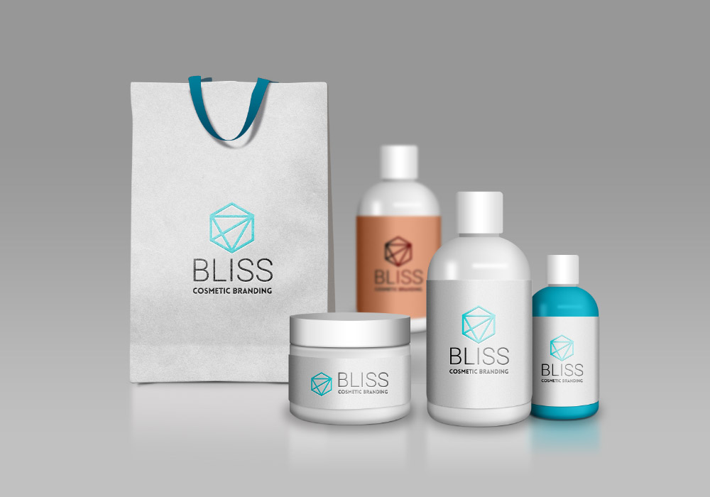 Cosmetic Branding Mockup PSD