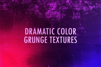 Dramatic Color Grunge Textures