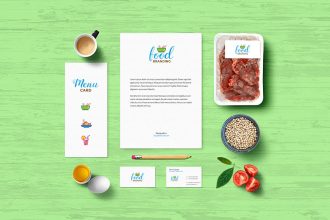 Food Branding Mockup