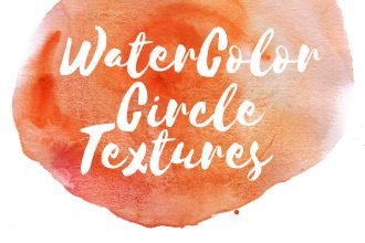 Free Water Color Circle Textures