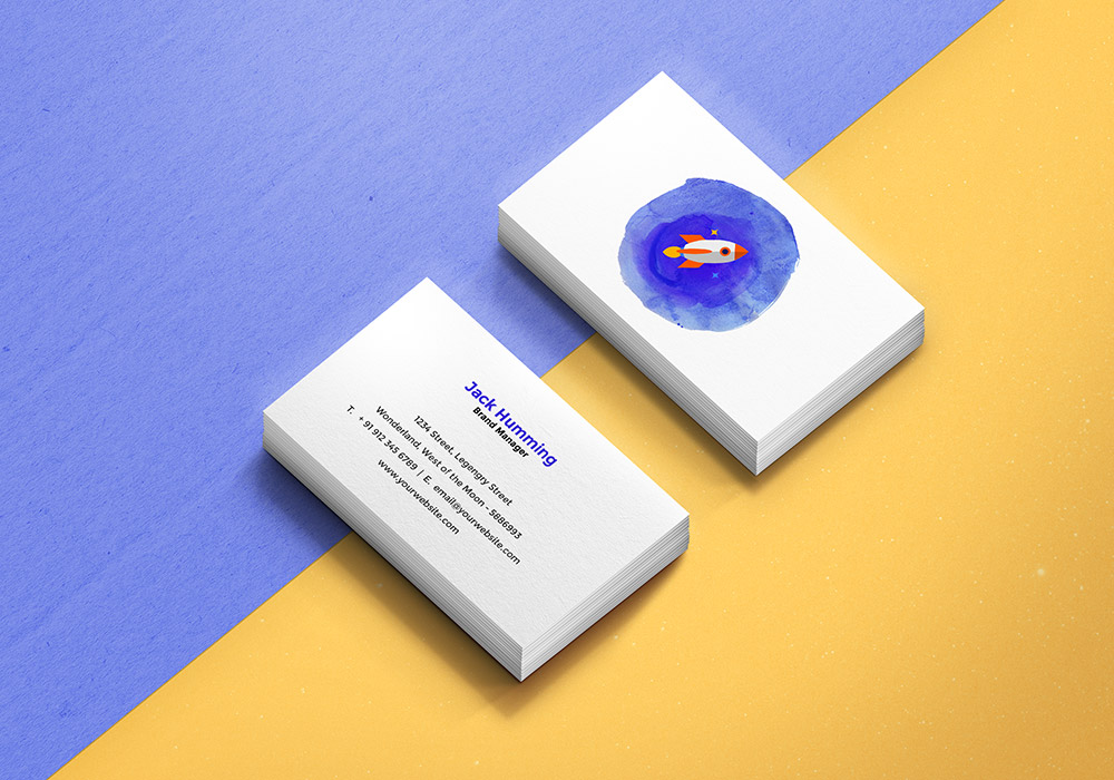 Business Card Mockup Template