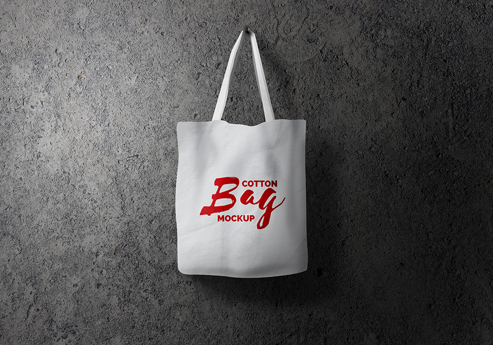 Cotton Bag Mockup PSD