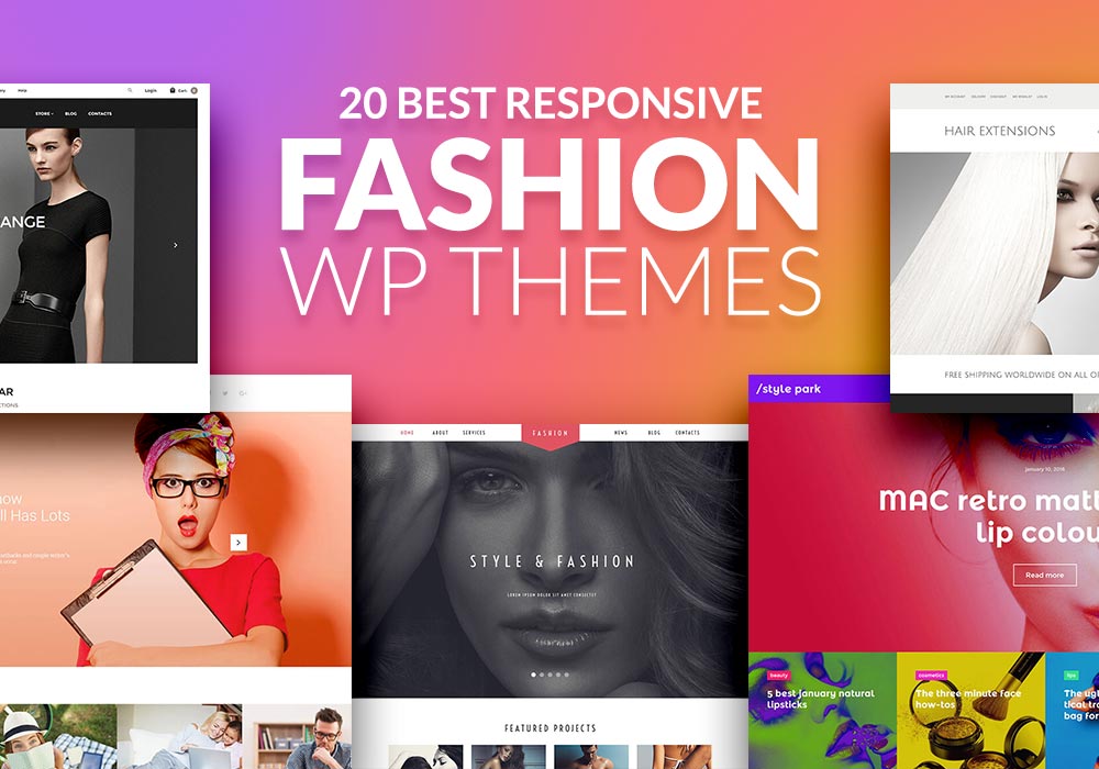 20 of the Best Responsive Fashion WordPress Themes