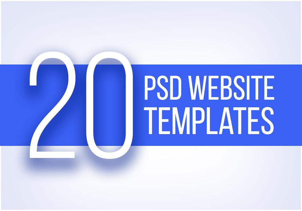 20 of the Best PSD Templates to Check out