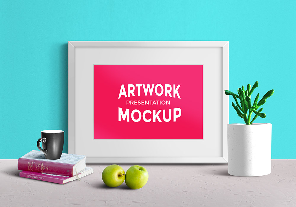 Artwork Presentation Scene Mockup