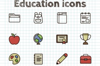 Education Vector Icons