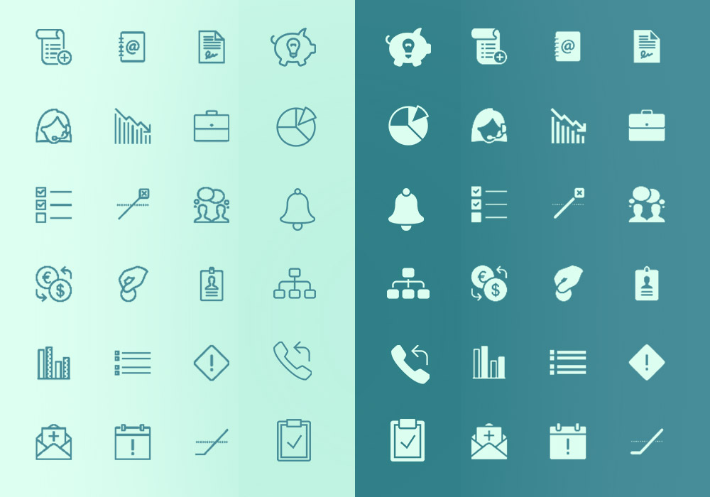 138 Free Business icons for iOS