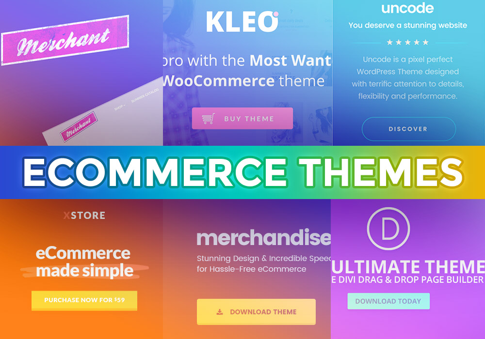 Awesome Ecommerce Themes To Build An Online Store